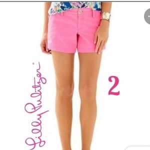 Lilly Pulitzer The Callahan Pink Women's Shorts size 2